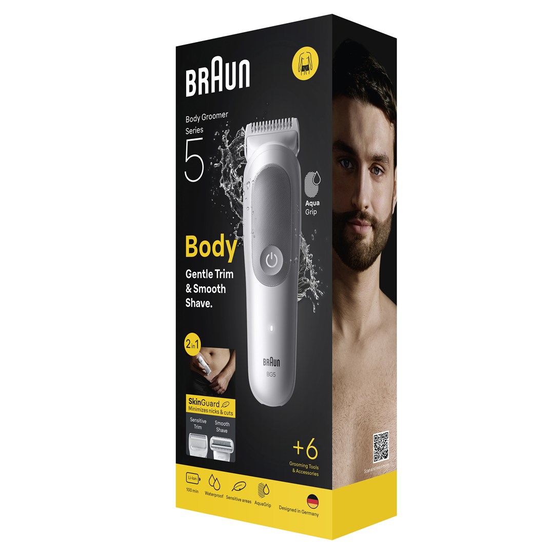 Braun Series 5 80789712 body groomer/shaver Light grey Braun Series 5 80789712 body groomer/shaver Light grey