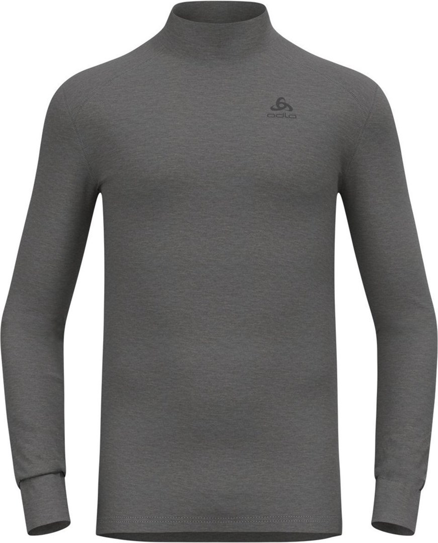 ODLO BL TOP turtle neck l/s ACTIVE WARM men's T-shirt, size L, grey ODLO BL TOP turtle neck l/s ACTIVE WARM men's T-shirt, size L, grey