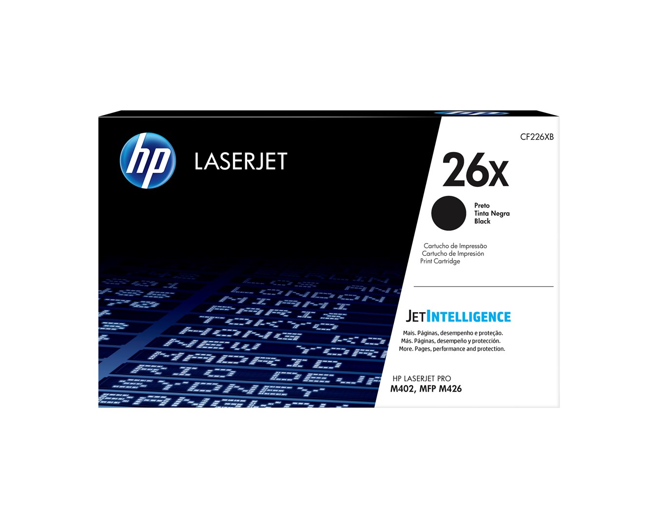 HP 26X High Yield Black Original LaserJet Toner Cartridge HP 26X High Yield Black Original LaserJet Toner Cartridge
