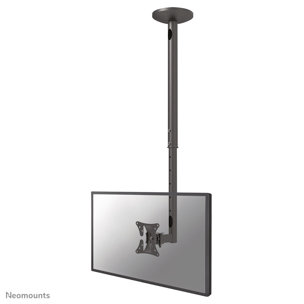 Neomounts FPMA-C050BLACK Monitor/TV mount ceiling 10-30" - h 60-85 cm Neomounts FPMA-C050BLACK Monitor/TV mount ceiling 10-30" - h 60-85 cm