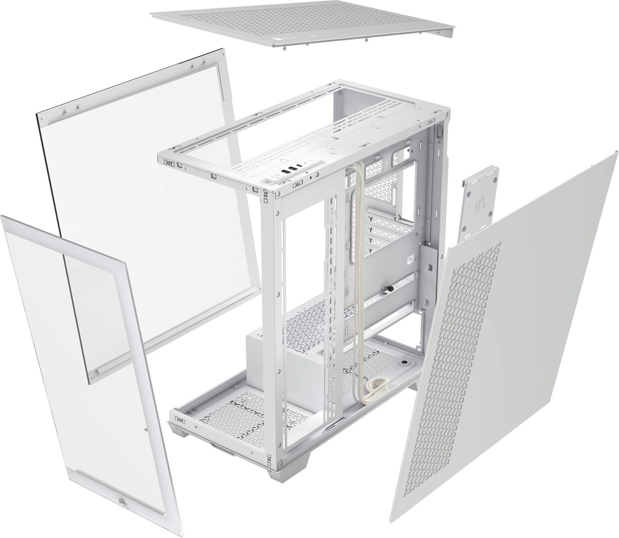 Corsair 3500X Midi Tower White Corsair 3500X Midi Tower White