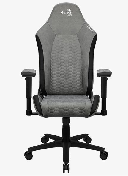 Aerocool Crown AeroSuede Universal gaming chair Padded seat Stone Grey Aerocool Crown AeroSuede Universal gaming chair Padded seat Stone Grey