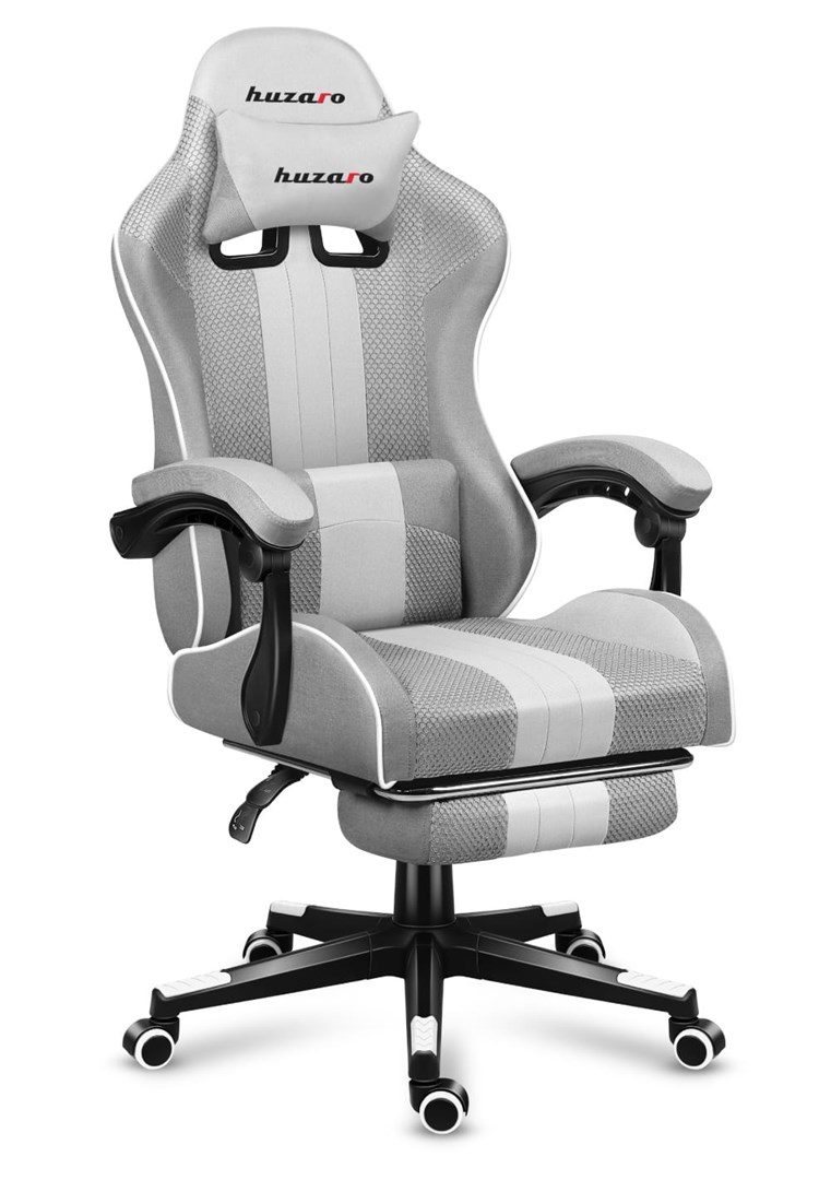 HUZARO FORCE 4.7 WHITE MESH GAMING CHAIR HUZARO FORCE 4.7 WHITE MESH GAMING CHAIR