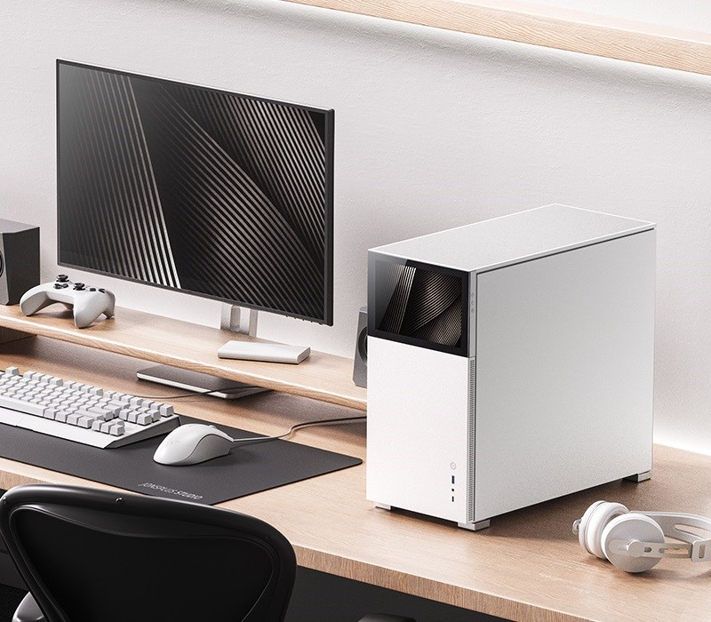 Jonsbo D41 Screen ATX Case, Tempered Glass - white Jonsbo D41 Screen ATX Case, Tempered Glass - white
