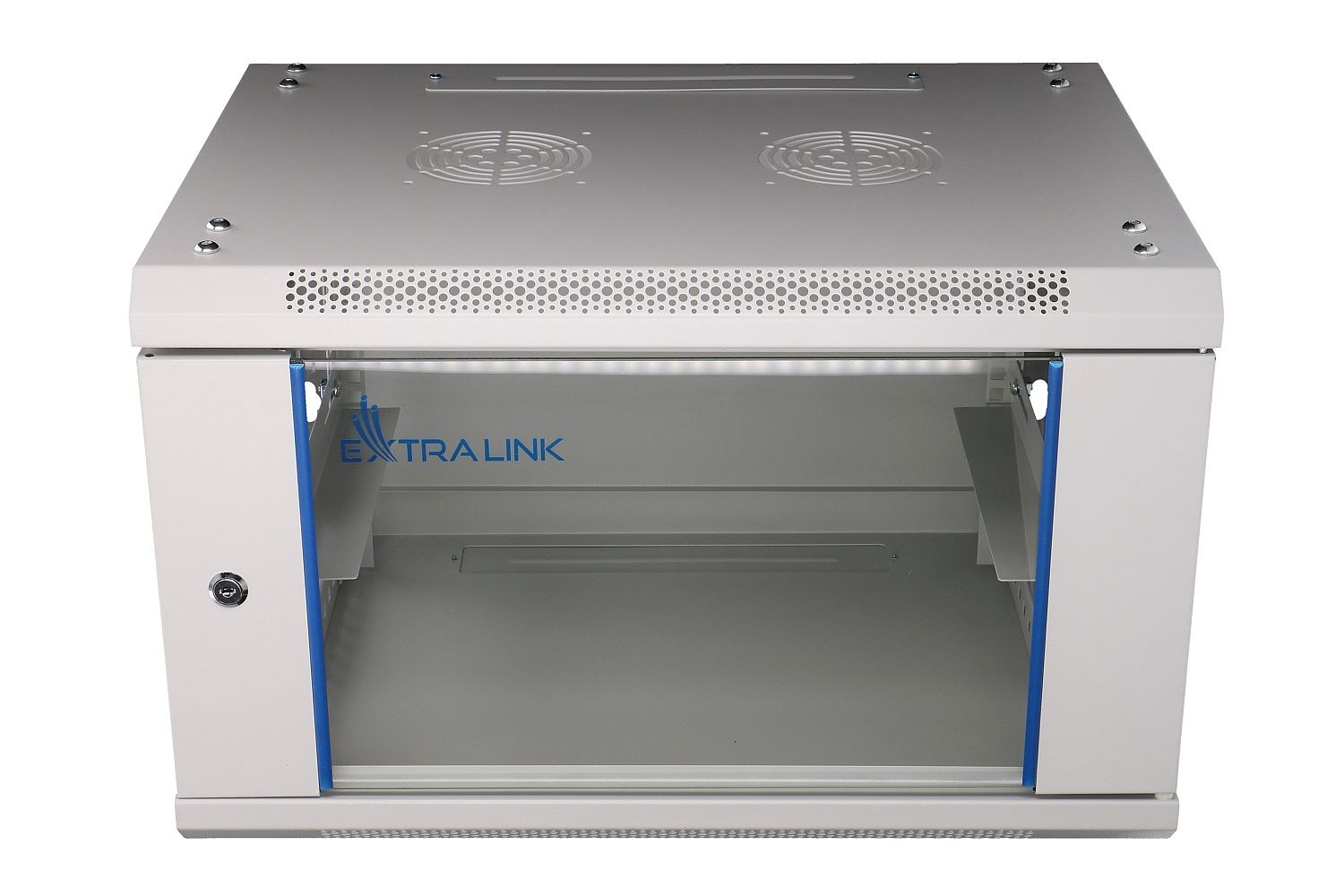 Extralink Rackmount cabinet 6U 600x600 Gray wall mounted Extralink Rackmount cabinet 6U 600x600 Gray wall mounted