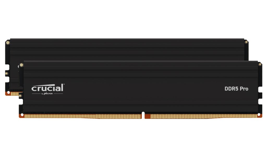 Crucial Pro CP2K32G56C46U5 memory module 64 GB 2 x 32 GB DDR5 5600 MHz Crucial Pro CP2K32G56C46U5 memory module 64 GB 2 x 32 GB DDR5 5600 MHz