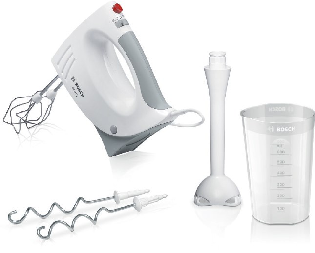 Bosch MFQ3540 mixer Hand mixer 450 W Grey, White Bosch MFQ3540 mixer Hand mixer 450 W Grey, White