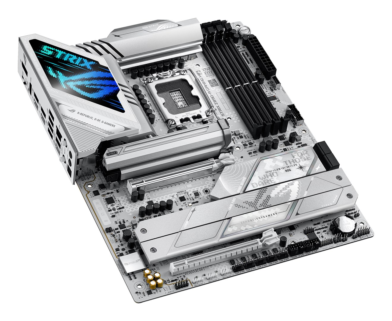 ASUS ROG STRIX Z890-A GAMING WIFI Intel Z890 LGA 1851 (Socket V1) ATX ASUS ROG STRIX Z890-A GAMING WIFI Intel Z890 LGA 1851 (Socket V1) ATX