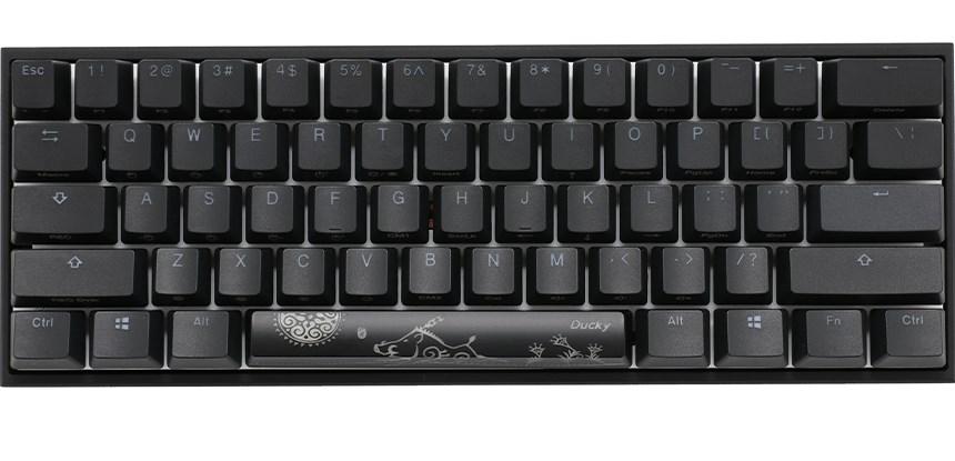 Ducky Mecha Mini keyboard Mouse included Gaming USB English Black Ducky Mecha Mini keyboard Mouse included Gaming USB English Black