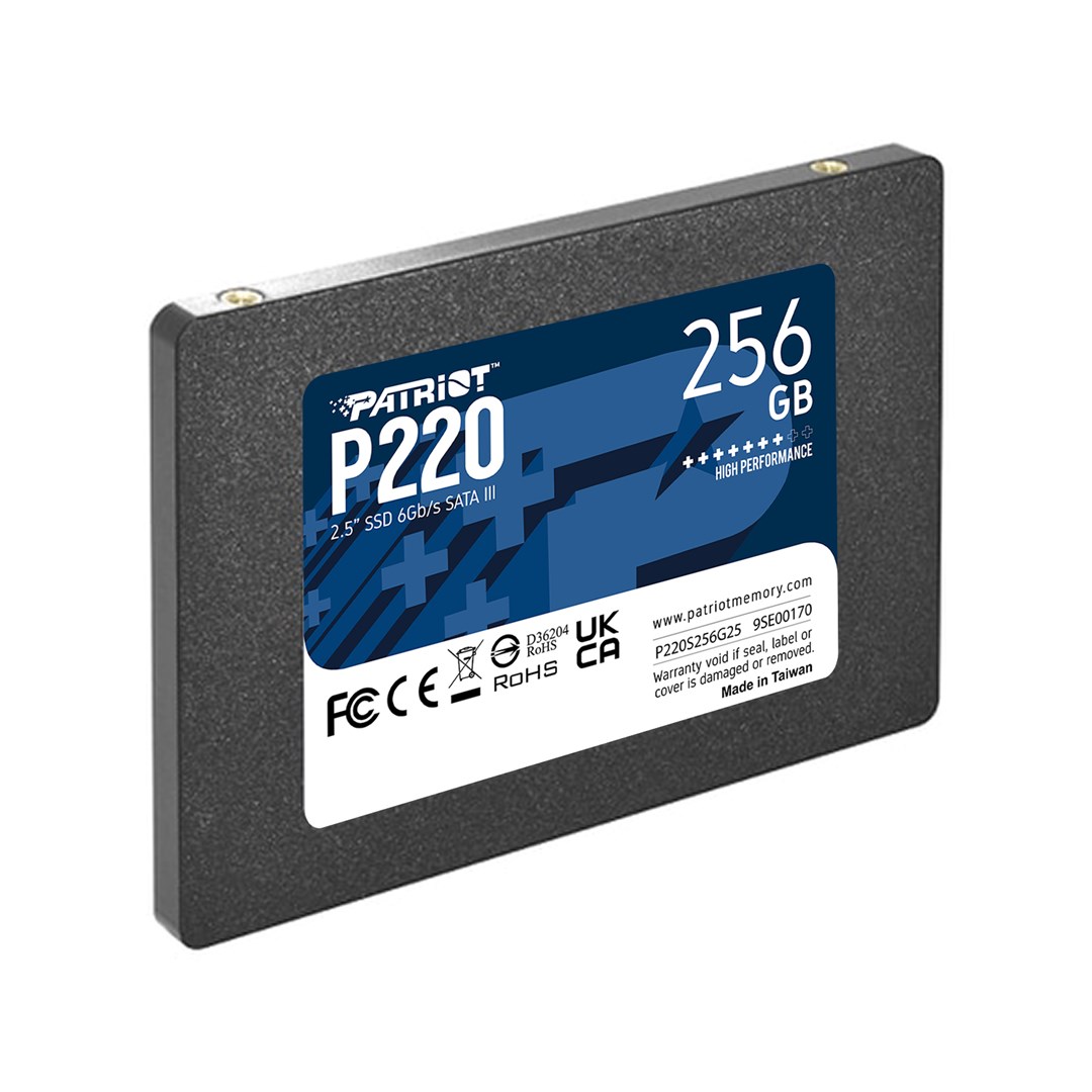 Patriot Memory P220 256GB 2.5" Serial ATA III Patriot Memory P220 256GB 2.5" Serial ATA III
