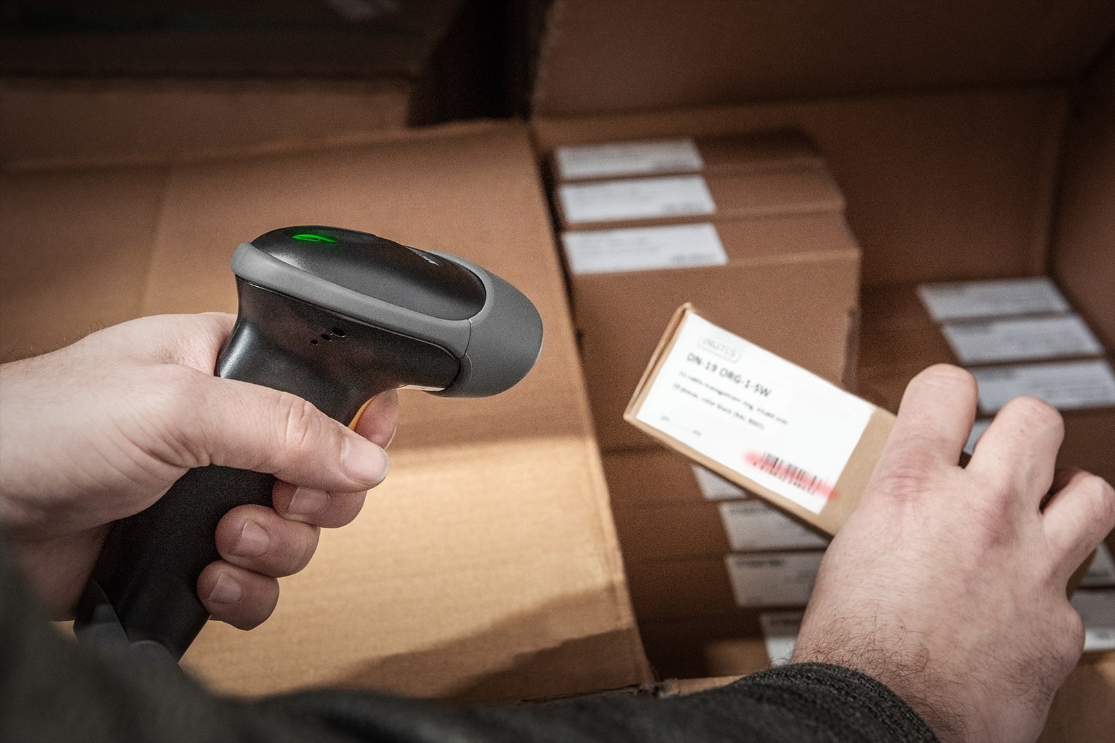 Digitus 2D Barcode Hand Scanner, QR-Code Compatible Digitus 2D Barcode Hand Scanner, QR-Code Compatible