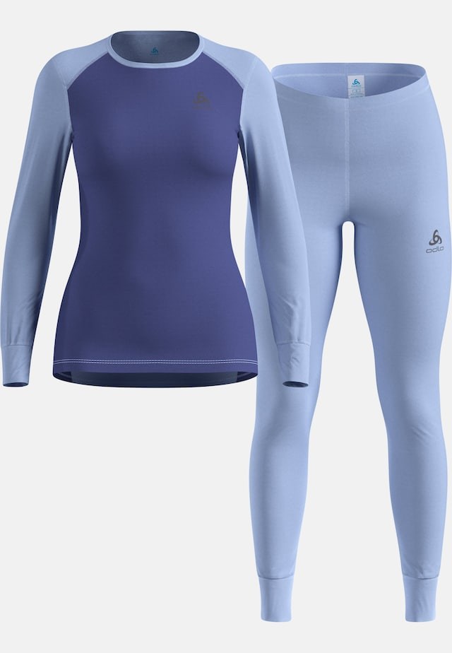 Thermal underwear - Odlo Set ACTIVE WARM Special Set size S Navy blue Thermal underwear - Odlo Set ACTIVE WARM Special Set size S Navy blue