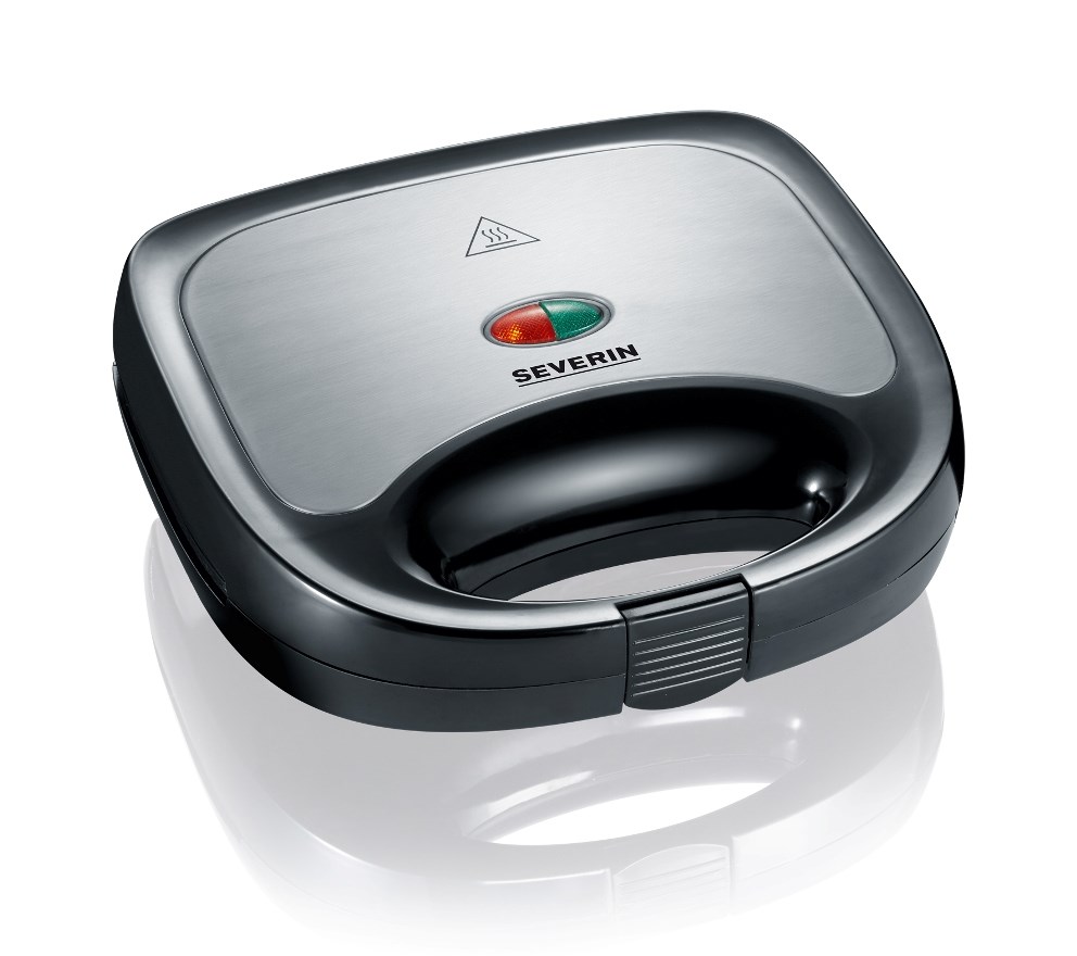 Severin SA 2969 sandwich maker 600 W Black, Stainless steel Severin SA 2969 sandwich maker 600 W Black, Stainless steel