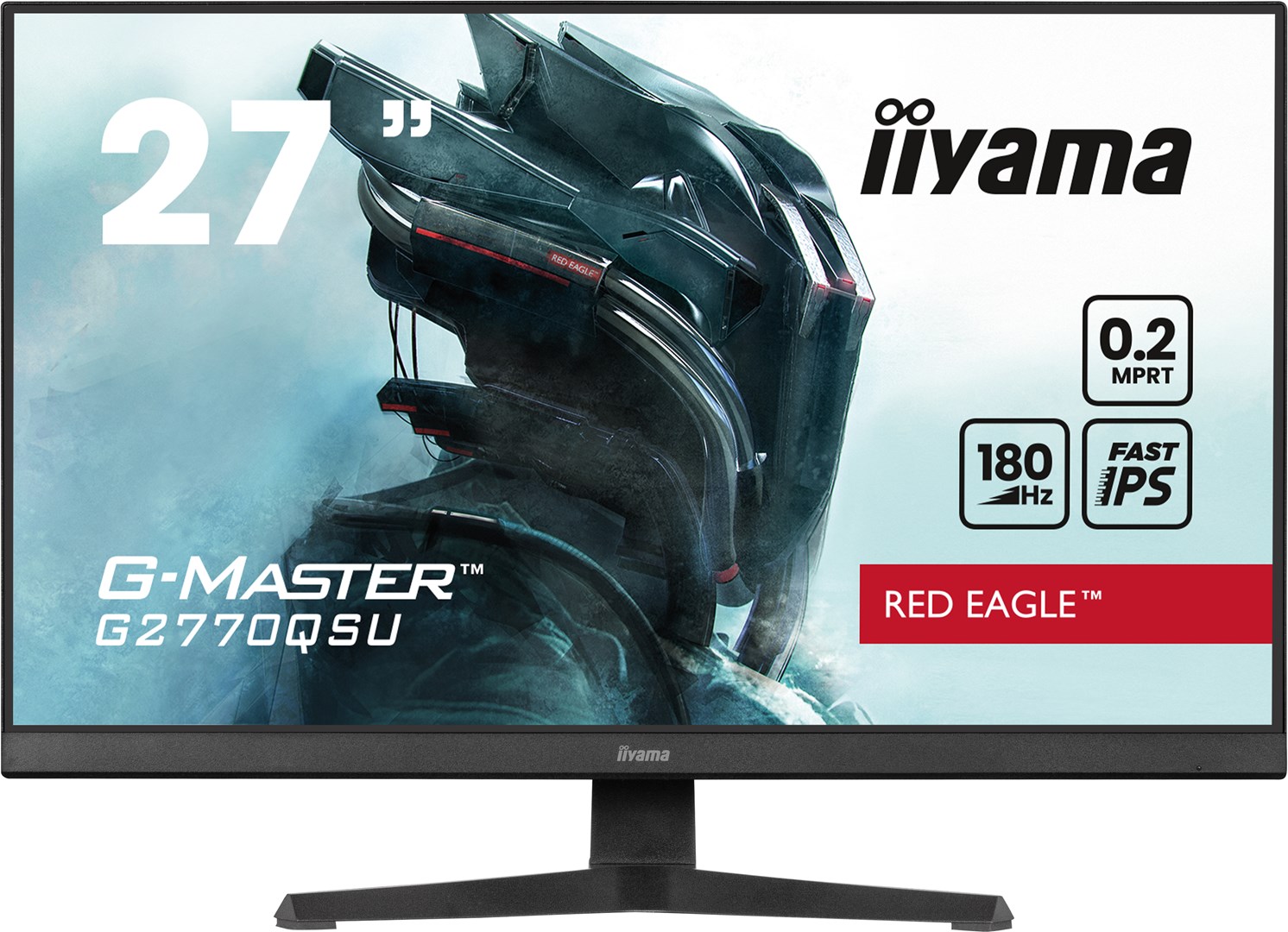 iiyama G-MASTER G2770QSU-B6 computer monitor 68.6 cm (27") 2560 x 1440 pixels Wide Quad HD LED Black iiyama G-MASTER G2770QSU-B6 computer monitor 68.6 cm (27") 2560 x 1440 pixels Wide Quad HD LED Black