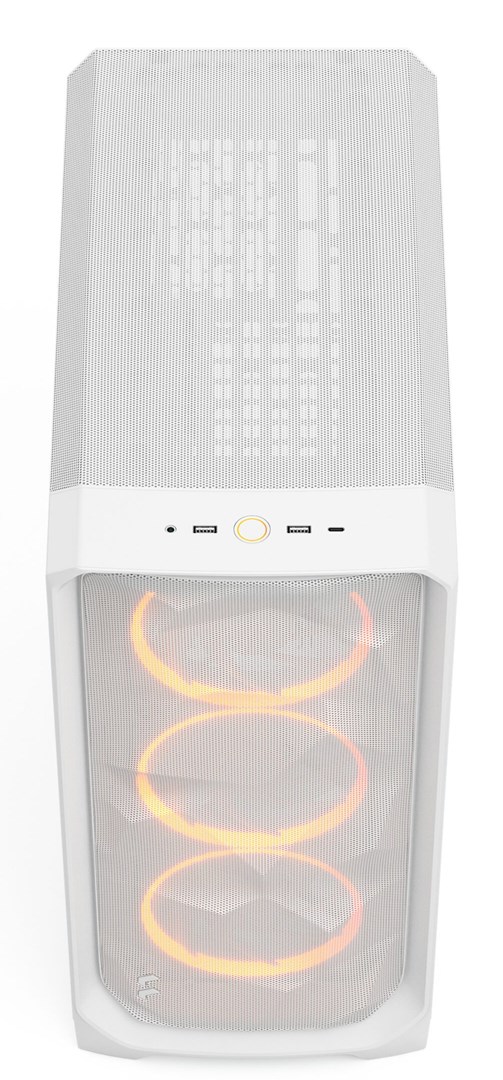 Fractal Design Meshify 3 White RGB TG Clear Tint Fractal Design Meshify 3 White RGB TG Clear Tint