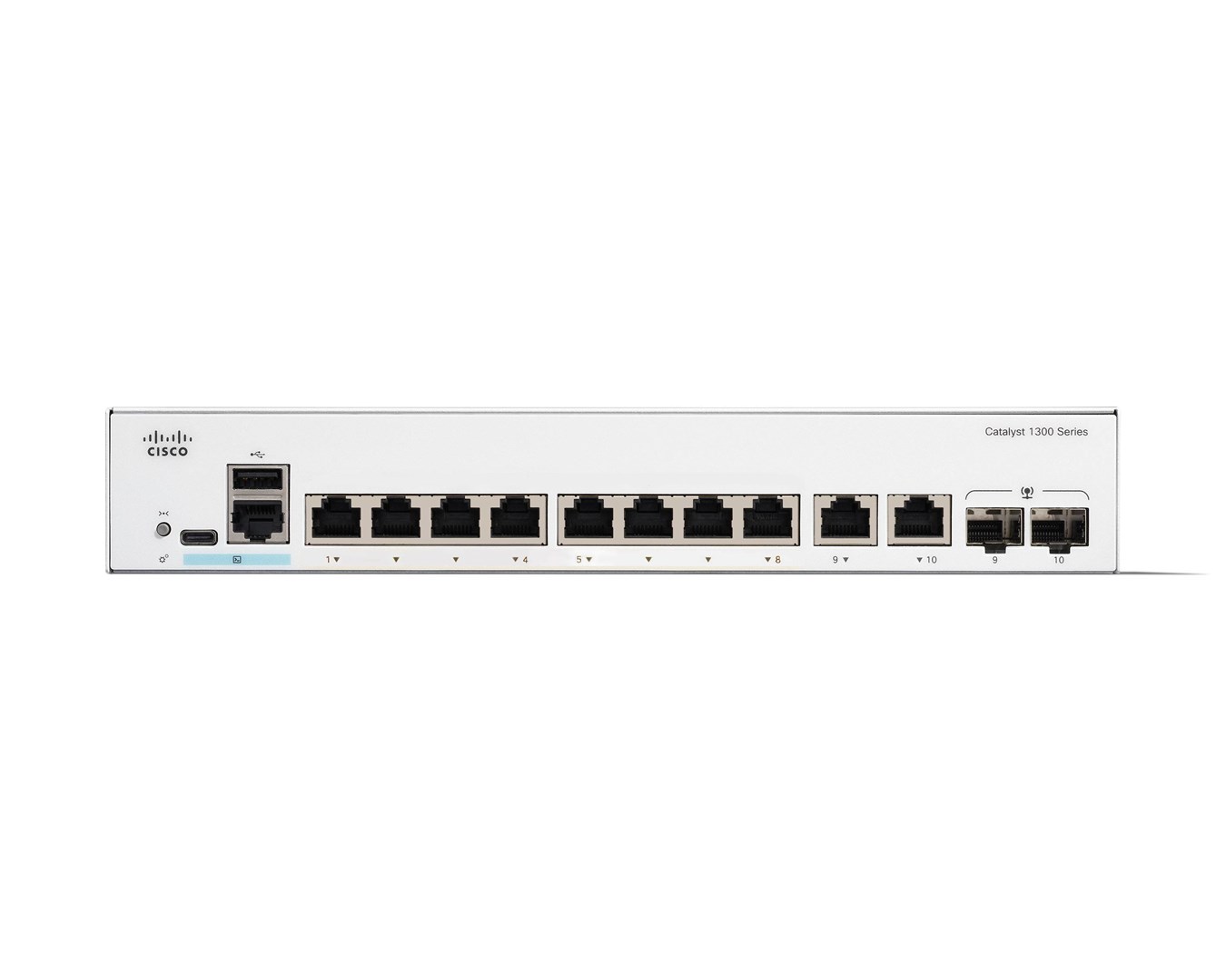Cisco Catalyst 1300-8T-E-2G Managed Switch, 8 Port GE, Ext PS, 2x1GE Combo, Limited Lifetime Protection (C1300-8T-E-2G) Cisco Catalyst 1300-8T-E-2G Managed Switch, 8 Port GE, Ext PS, 2x1GE Combo, Limited Lifetime Protection (C1300-8T-E-2G)