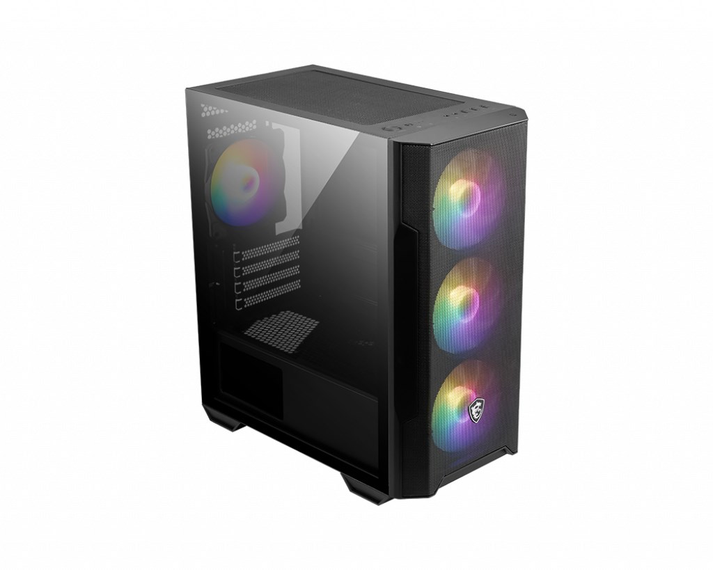 MSI MAG FORGE M100R computer case Micro Tower Black, Transparent MSI MAG FORGE M100R computer case Micro Tower Black, Transparent