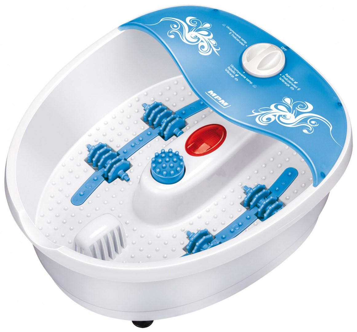 MPM MMS-01 massager Foot Blue, White MPM MMS-01 massager Foot Blue, White