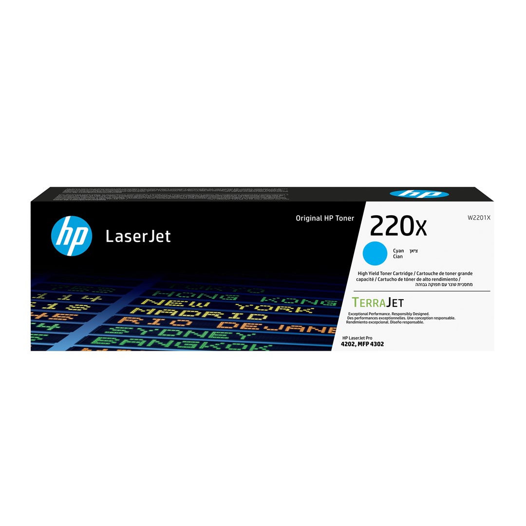 HP 220X Cyan Original LaserJet Toner Cartridge HP 220X Cyan Original LaserJet Toner Cartridge