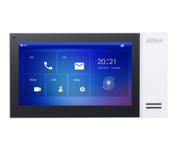 Dahua Technology VTH2421FW video intercom system 17.8 cm (7") Black, White Dahua Technology VTH2421FW video intercom system 17.8 cm (7") Black, White