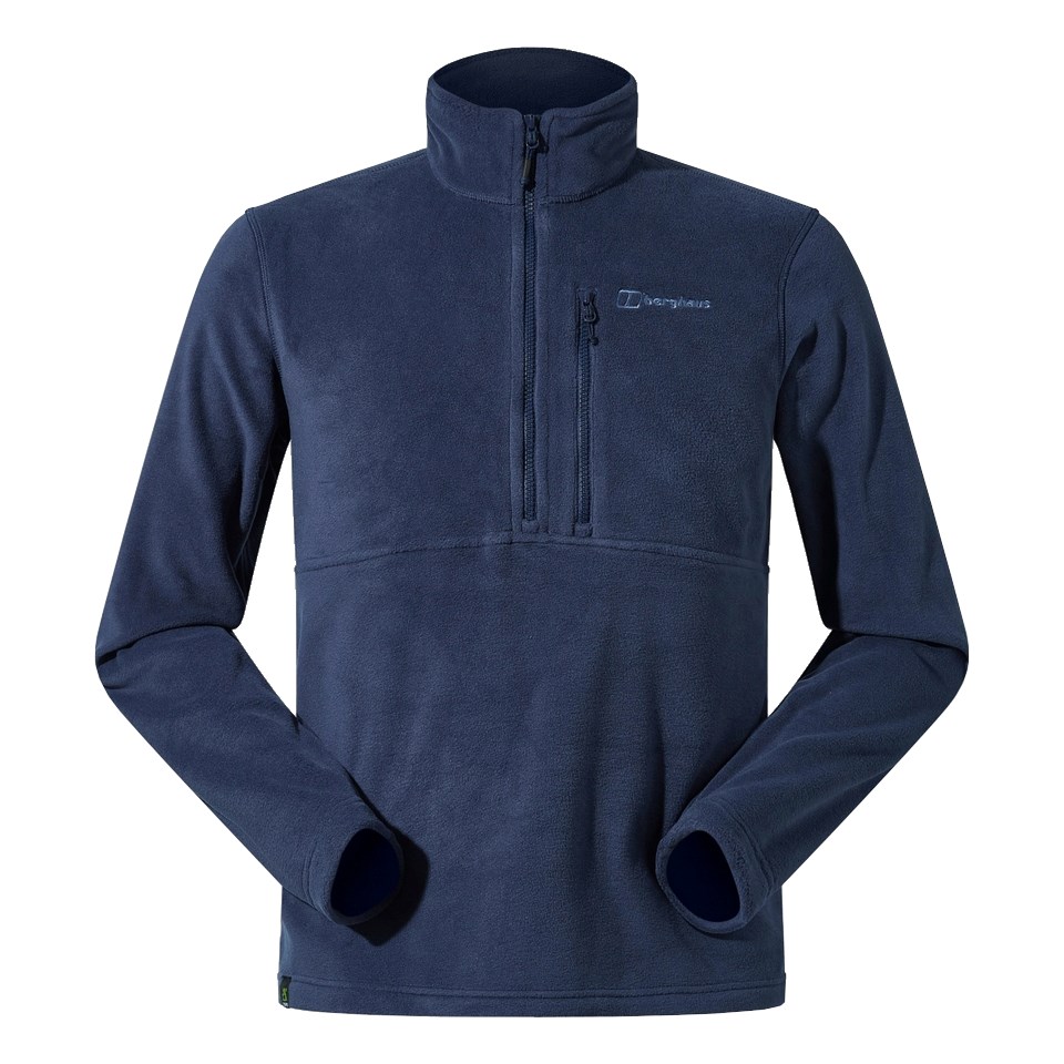 BERGHAUS Prism Half Zip Polartec® Fleece - men's fleece sweatshirt, size M (blue) BERGHAUS Prism Half Zip Polartec® Fleece - men's fleece sweatshirt, size M (blue)