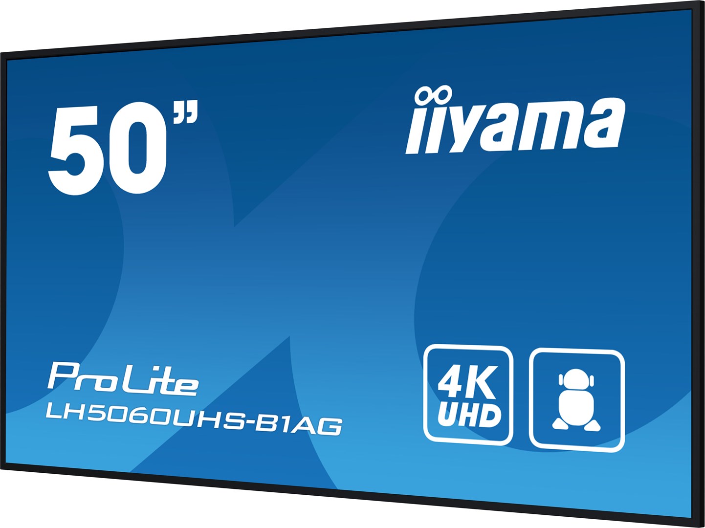 iiyama 50" 4K UHD professional digital signage display with advanced control and connectivity options iiyama 50" 4K UHD professional digital signage display with advanced control and connectivity options