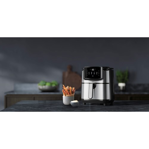 AEG AF6-1-4ST Hot Air Fryer 3.5 L Single 1500 W Black, Stainless Steel AEG AF6-1-4ST Hot Air Fryer 3.5 L Single 1500 W Black, Stainless Steel