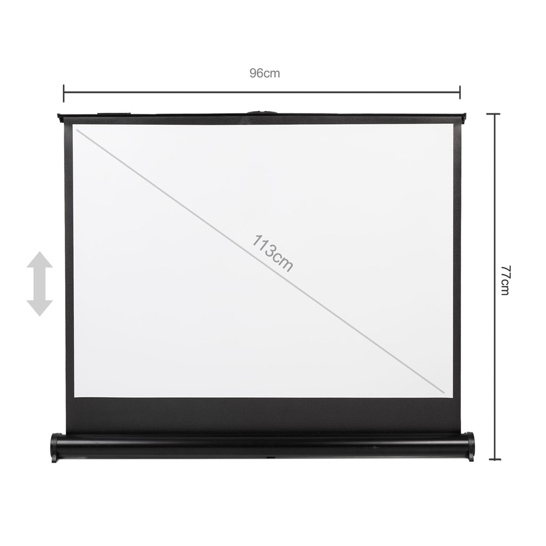 Maclean MC-961 Portable Projection Screen Compact 45" 4:3 Free-Standing Office Cinema Maclean MC-961 Portable Projection Screen Compact 45" 4:3 Free-Standing Office Cinema