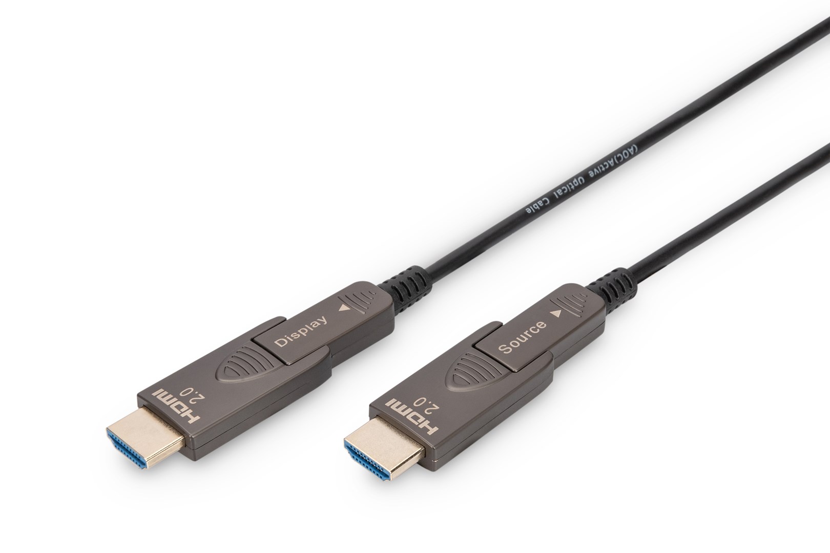 Digitus 4K - HDMI AOC Hybrid Fiber Optic Cable with 10m removable plug Digitus 4K - HDMI AOC Hybrid Fiber Optic Cable with 10m removable plug