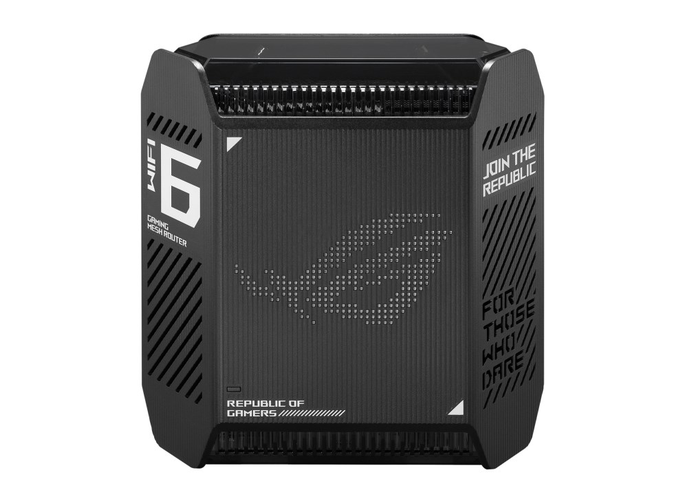 ASUS ROG Rapture GT6 AX10000 AiMesh 1 Pack Tri-band (2.4 GHz / 5 GHz / 5 GHz) Wi-Fi 6 (802.11ax) Black 4 Internal ASUS ROG Rapture GT6 AX10000 AiMesh 1 Pack Tri-band (2.4 GHz / 5 GHz / 5 GHz) Wi-Fi 6 (802.11ax) Black 4 Internal