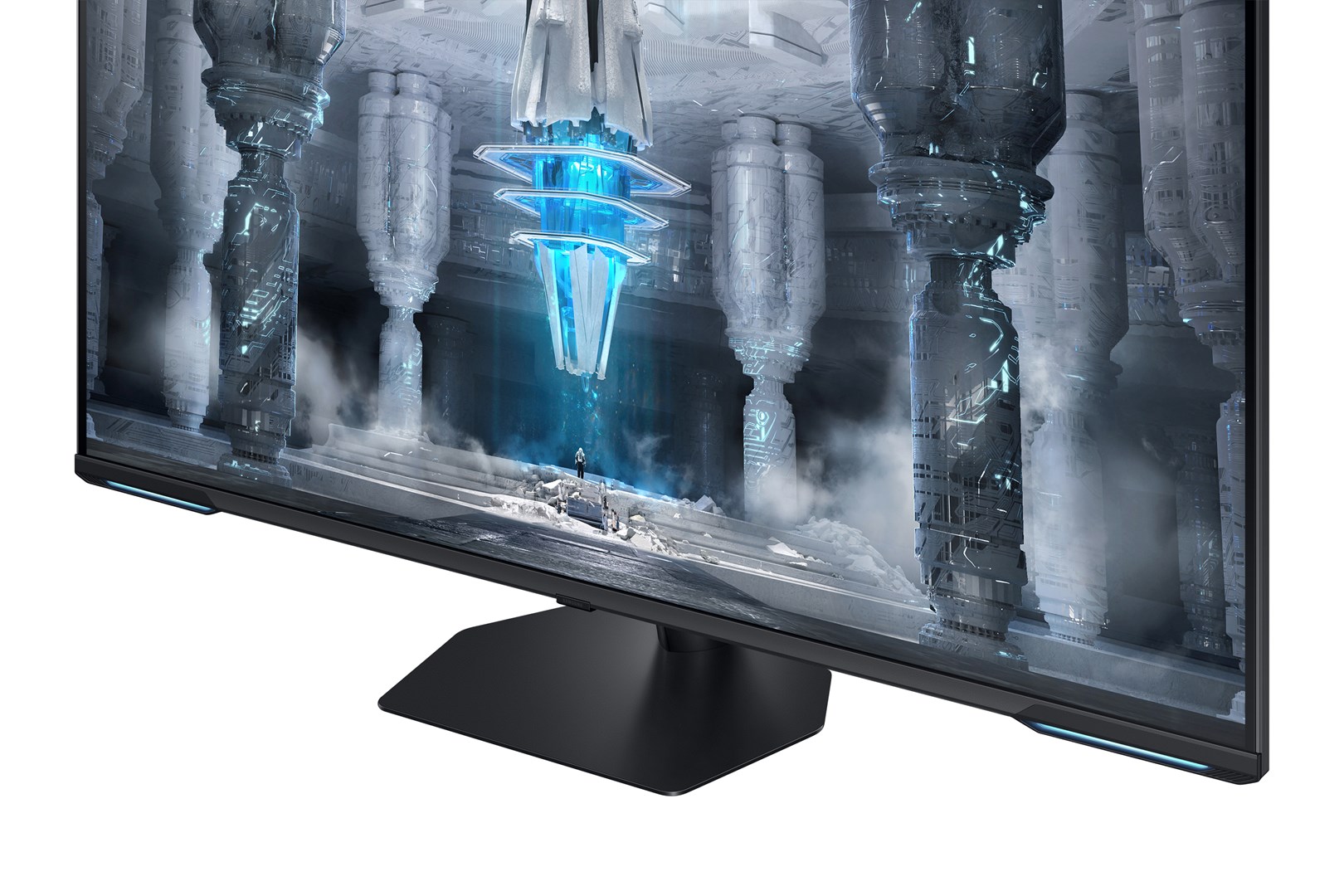 Samsung Odyssey Neo G7 G70NC LS43CG700NUXEN 43 " VA UHD 16:9 1 ms 400 cd/m2 Black/White HDMI ports quantity 2 144 Hz Samsung Odyssey Neo G7 G70NC LS43CG700NUXEN 43 " VA UHD 16:9 1 ms 400 cd/m2 Black/White HDMI ports quantity 2 144 Hz