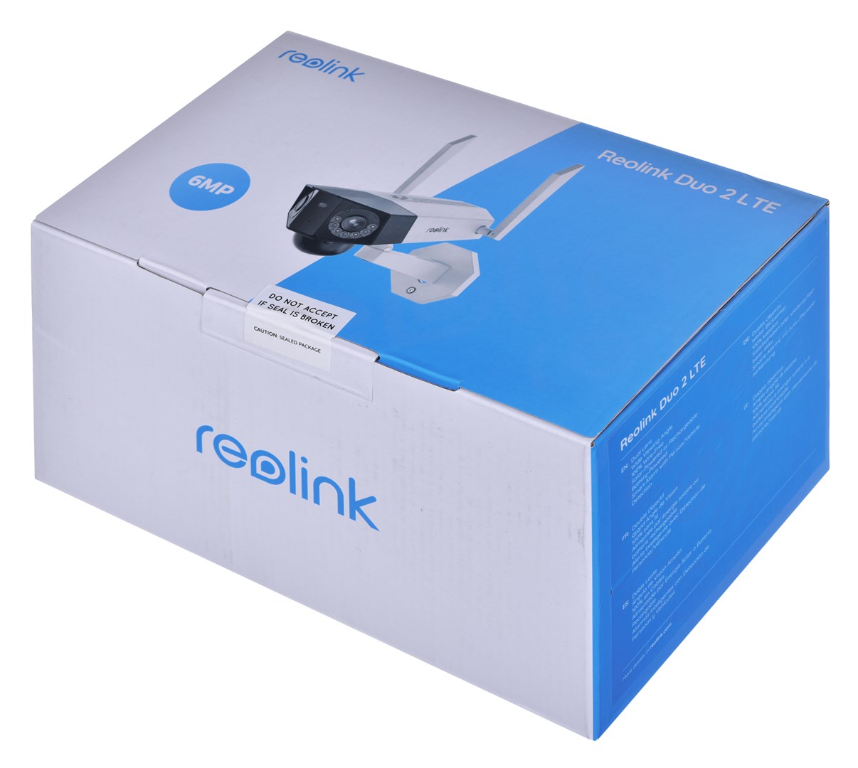 IP Camera REOLINK DUO 2 LTE with dual lens White IP Camera REOLINK DUO 2 LTE with dual lens White