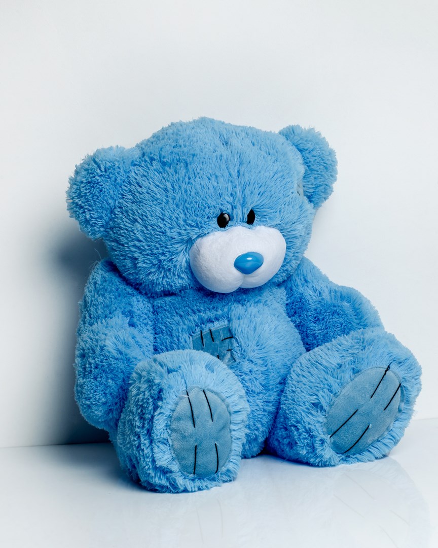 TEDDY bear 60 cm blue TEDDY bear 60 cm blue