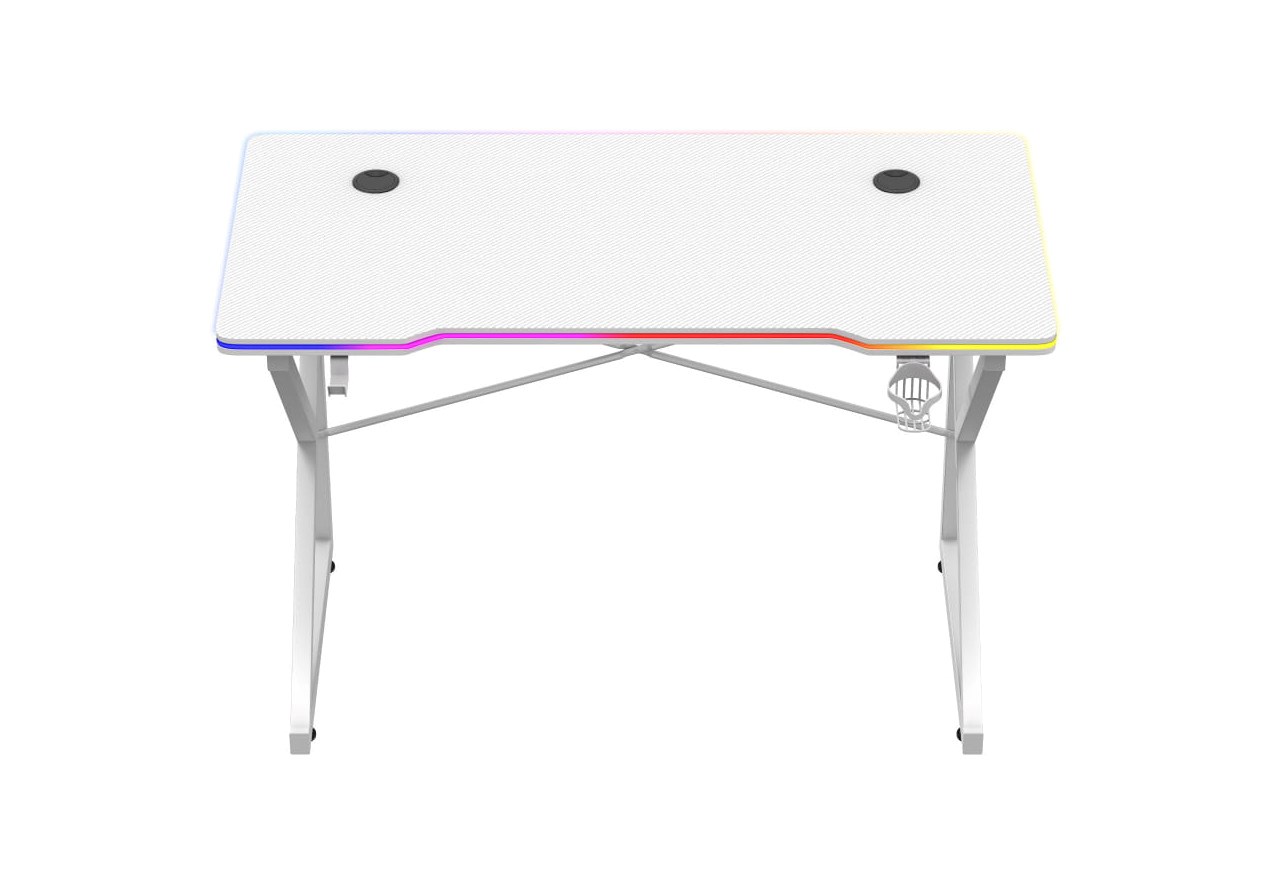 Huzaro Hero 1.7 RGB White - gaming table Huzaro Hero 1.7 RGB White - gaming table