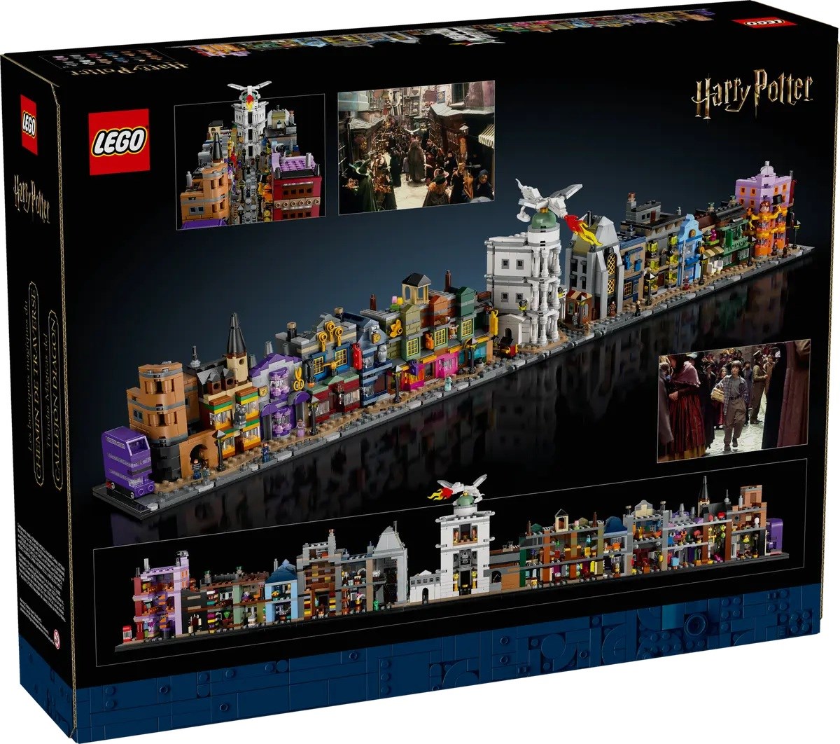 LEGO HARRY POTTER 76444 Diagon Alley Wizarding Shops LEGO HARRY POTTER 76444 Diagon Alley Wizarding Shops