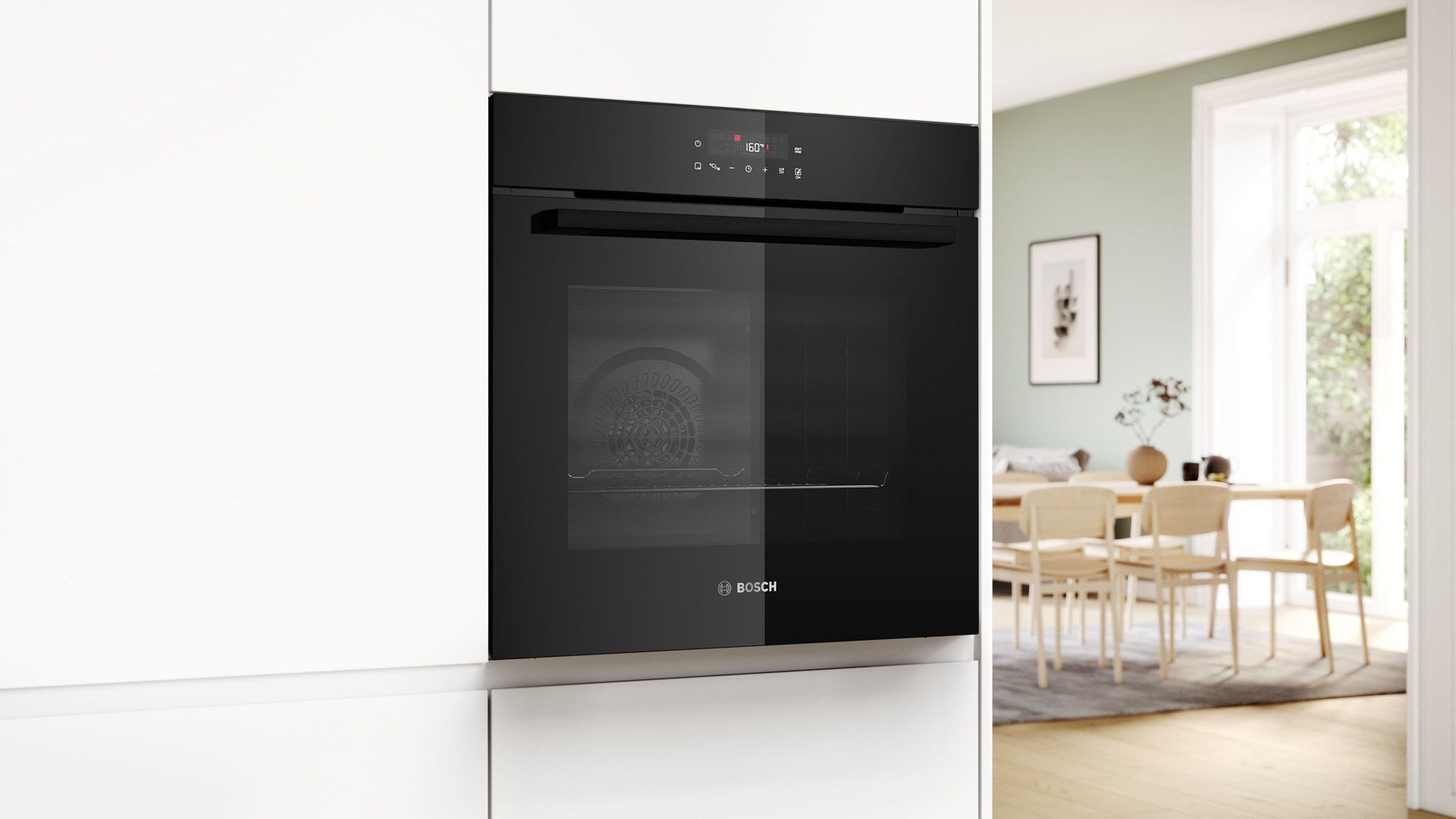 BOSCH Serie 2 HBA571BB4 oven 71 L 3600 W Black + BOSCH HEZ538000 guide rail BOSCH Serie 2 HBA571BB4 oven 71 L 3600 W Black + BOSCH HEZ538000 guide rail