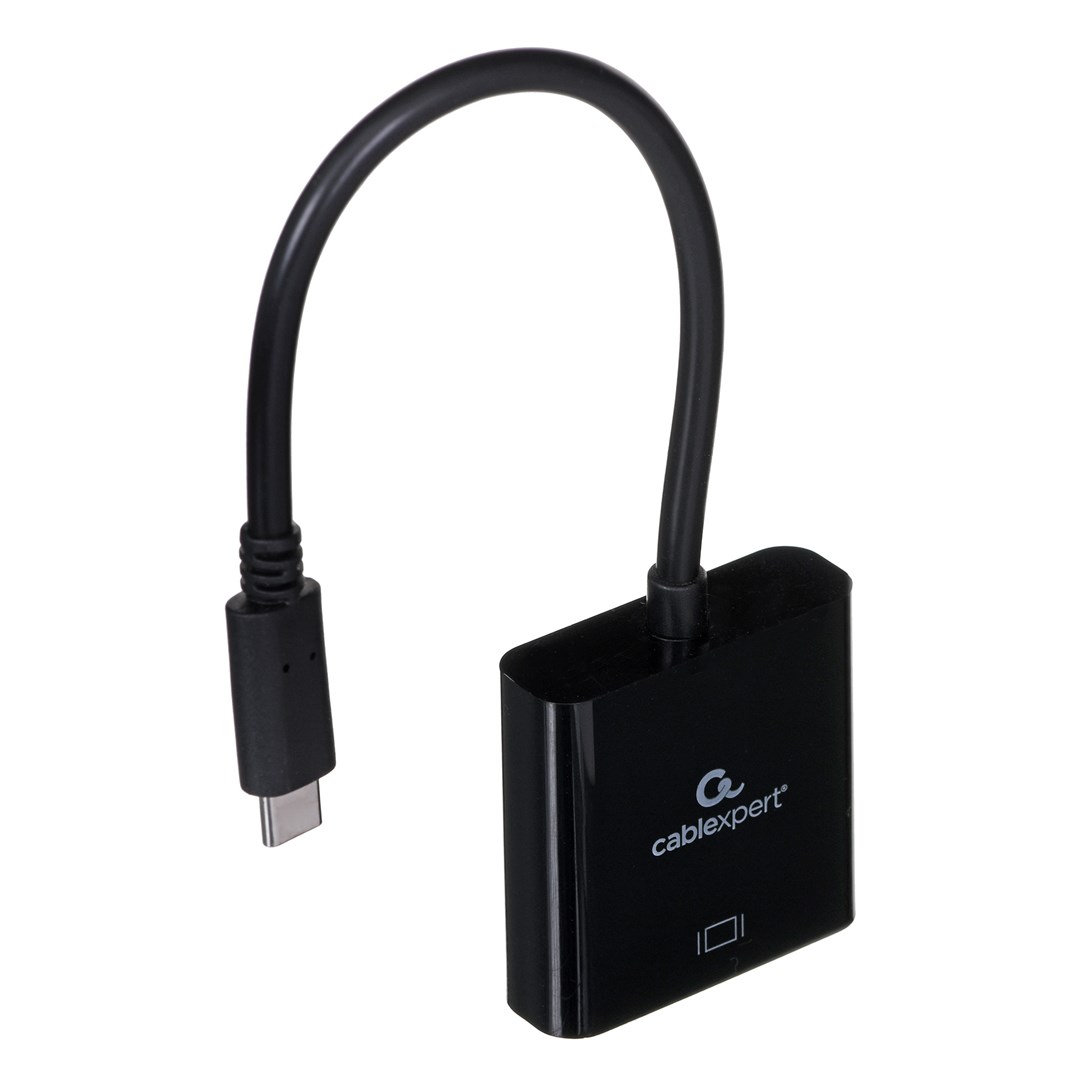 Gembird A-CM-HDMIF-04 USB graphics adapter Black Gembird A-CM-HDMIF-04 USB graphics adapter Black