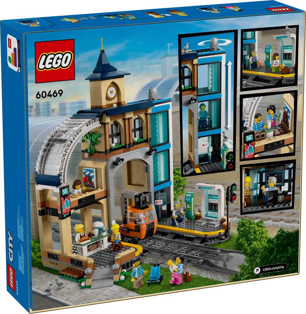 LEGO CITY 60469 Central Train Station LEGO CITY 60469 Central Train Station