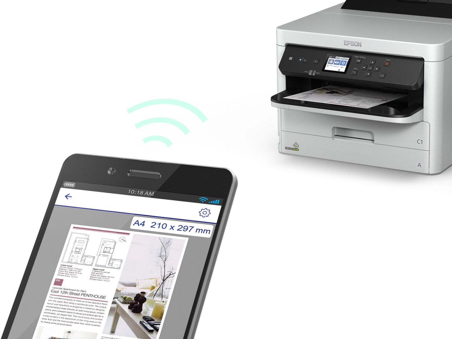 Epson WorkForce Pro WF-C529R / C579R Cyan XXL Ink Supply Unit Epson WorkForce Pro WF-C529R / C579R Cyan XXL Ink Supply Unit
