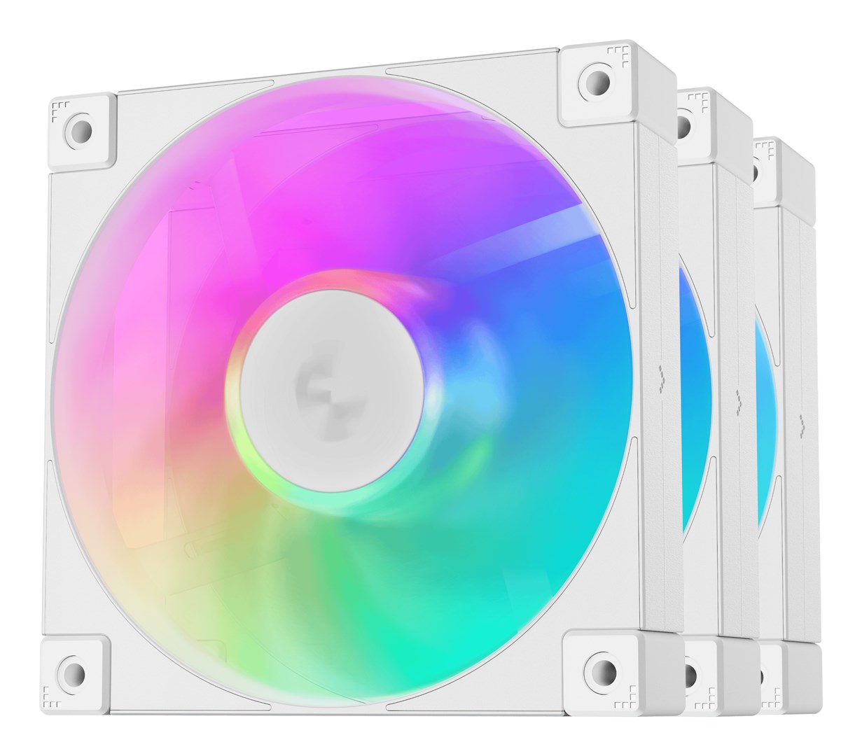 DeepCool FD12 ARGB WH-3 in 1 Computer case Fan 12 cm White 3 pc(s) DeepCool FD12 ARGB WH-3 in 1 Computer case Fan 12 cm White 3 pc(s)
