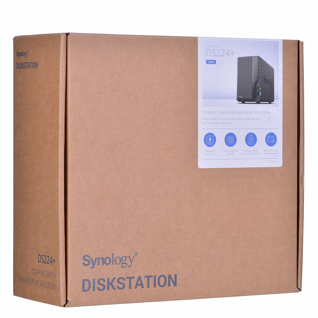 Synology DiskStation DS224+ NAS/storage server Desktop Ethernet LAN Synology DiskStation DS224+ NAS/storage server Desktop Ethernet LAN