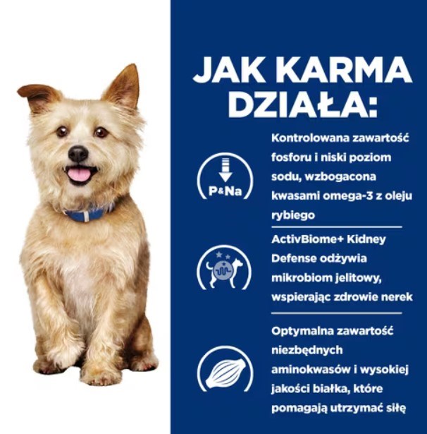 Hill's PD K/D Kidney Care Original - dry dog food - 4kg Hill's PD K/D Kidney Care Original - dry dog food - 4kg