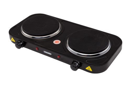 Mesko Home MS 6509 hob Black Countertop Sealed plate 2 zone(s) Mesko Home MS 6509 hob Black Countertop Sealed plate 2 zone(s)