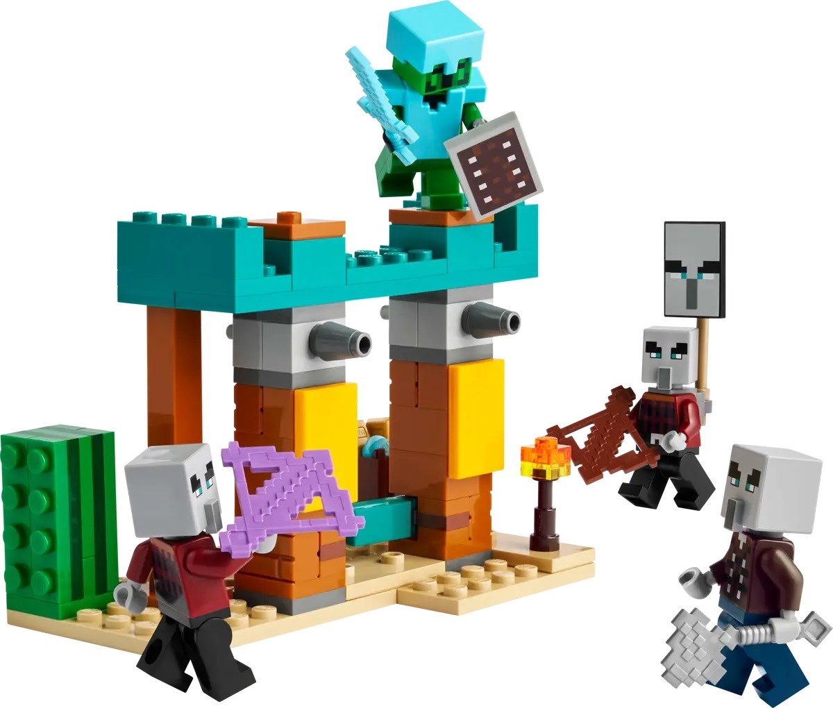LEGO MINECRAFT 21267 The Illager Desert Patrol LEGO MINECRAFT 21267 The Illager Desert Patrol