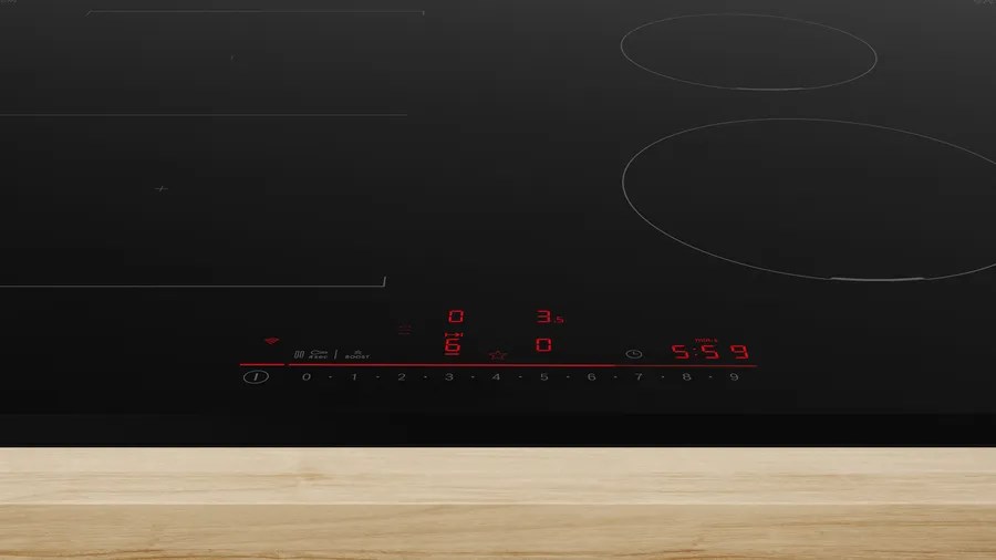 Bosch Serie 6 PVS731HB1E hob Black Built-in 70 cm Zone induction hob 4 zone(s) Bosch Serie 6 PVS731HB1E hob Black Built-in 70 cm Zone induction hob 4 zone(s)