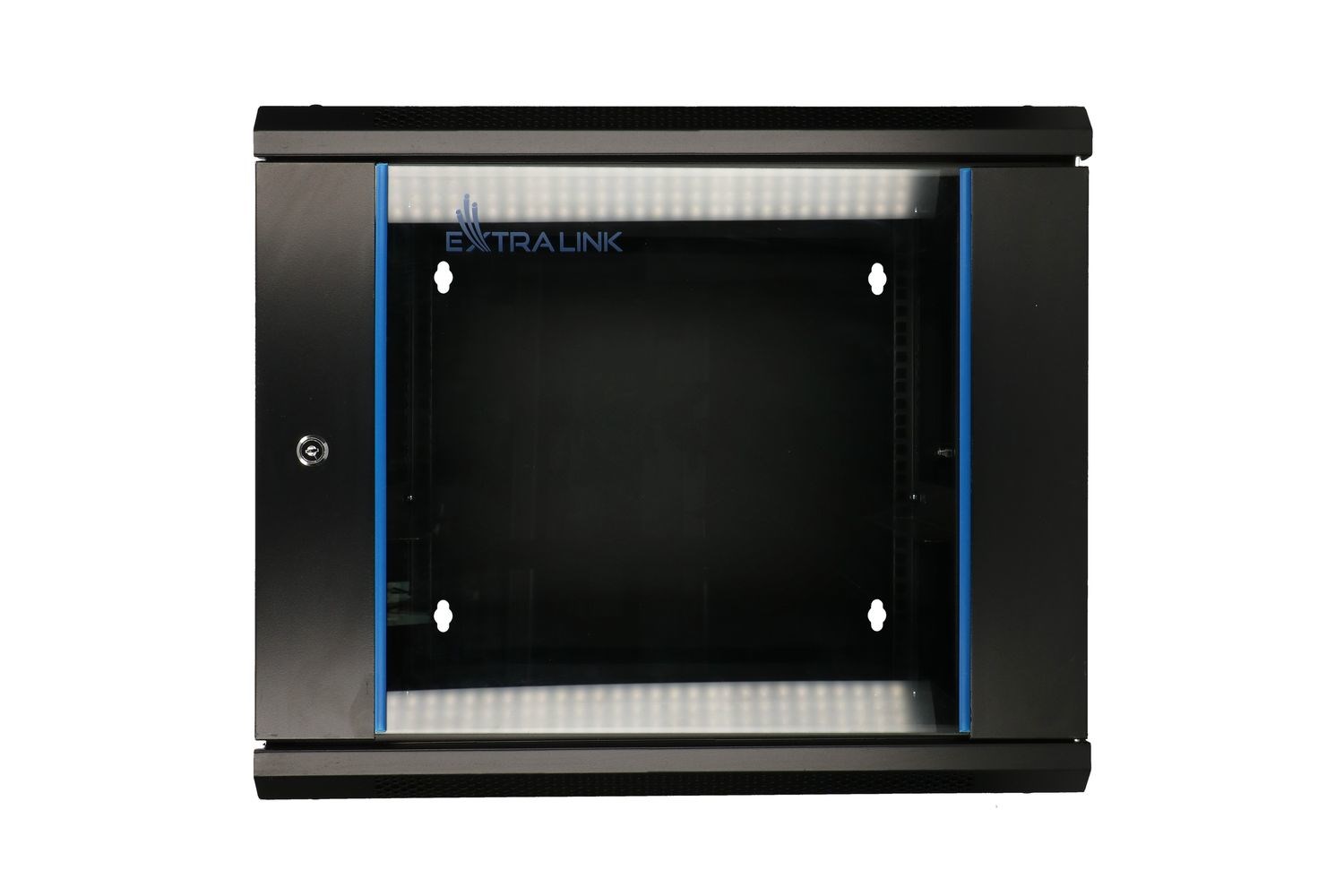 Extralink Rackmount cabinet 6U 600x600 AZH Black wall mounted, swing type Extralink Rackmount cabinet 6U 600x600 AZH Black wall mounted, swing type