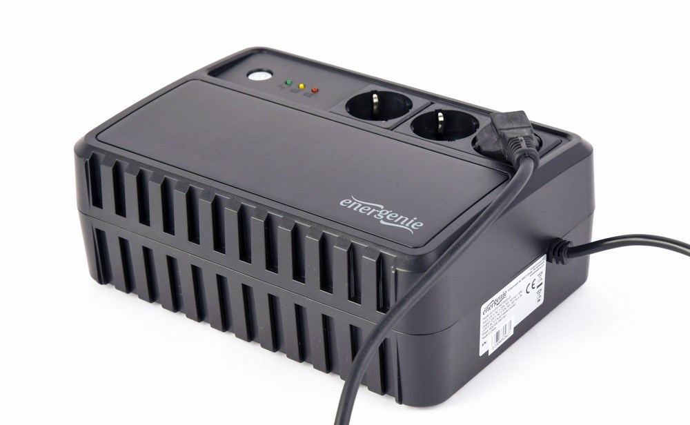 Gembird EG-UPS-3SDT600-01 uninterruptible power supply (UPS) Line-Interactive 0.6 kVA 360 W 3 AC outlet(s) Gembird EG-UPS-3SDT600-01 uninterruptible power supply (UPS) Line-Interactive 0.6 kVA 360 W 3 AC outlet(s)