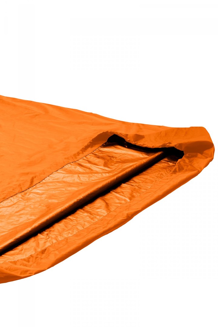 ORTOVOX Bivy Double Adult Rectangular sleeping bag Polyurethane Blue, Orange ORTOVOX Bivy Double Adult Rectangular sleeping bag Polyurethane Blue, Orange