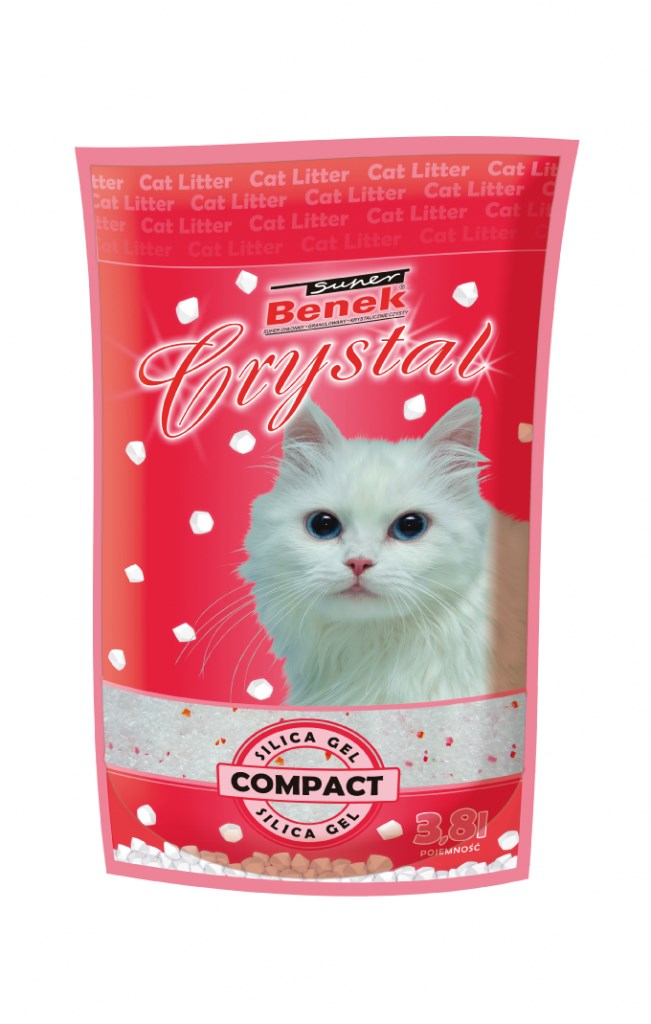 Certech Cat Litter Super Crystal Compact Natural - Silicone Cat Litter 13 kg Certech Cat Litter Super Crystal Compact Natural - Silicone Cat Litter 13 kg