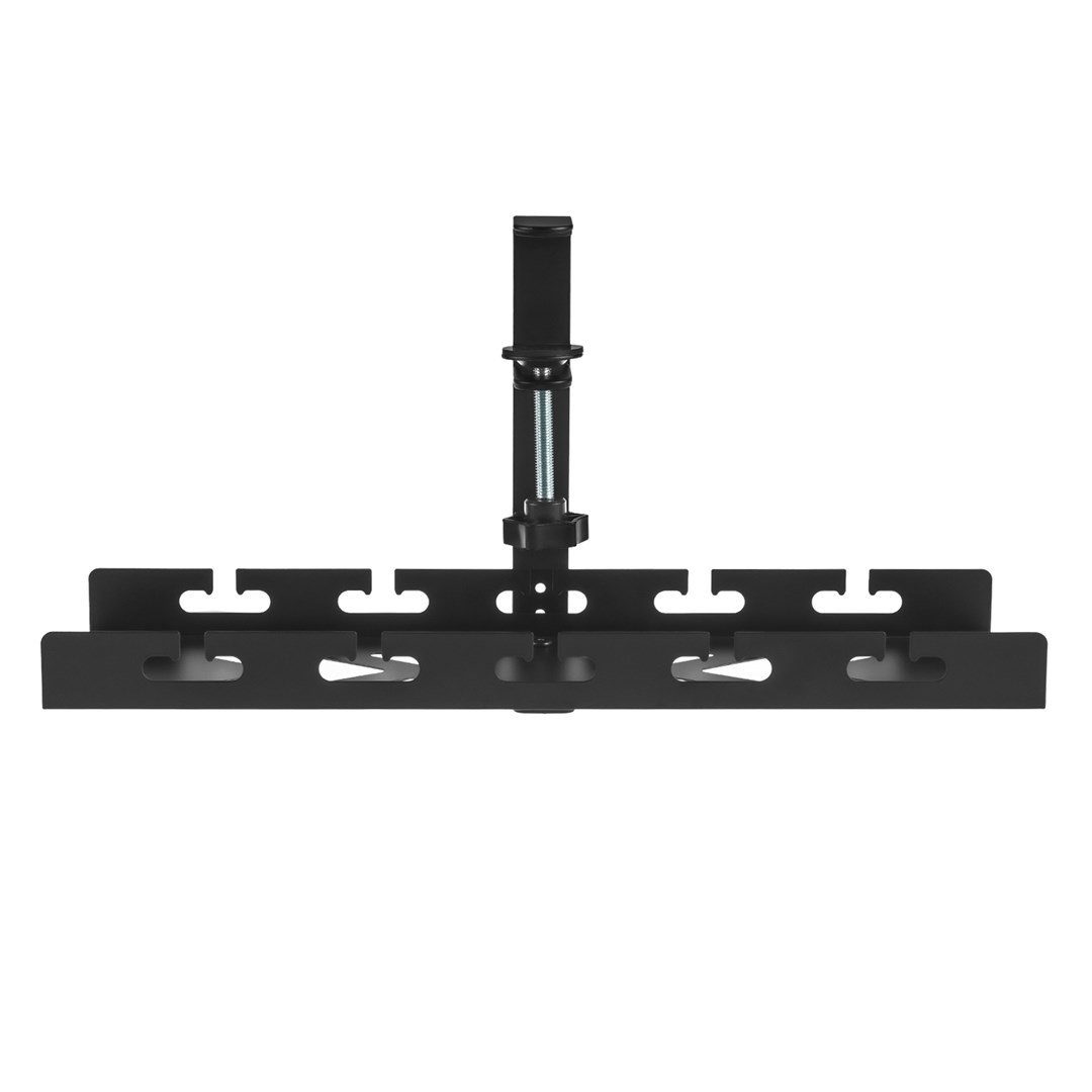 Maclean under-desk cable organizer, max load 5kg, black, MC-105 B Maclean under-desk cable organizer, max load 5kg, black, MC-105 B
